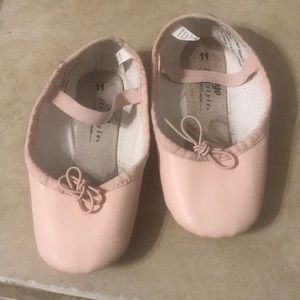 Freestyle Girls Pink Ballet Shoes Size 11